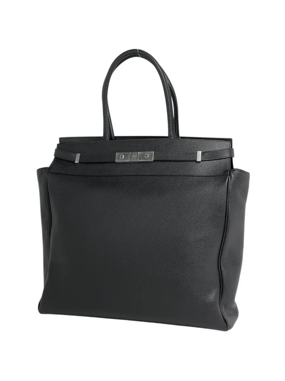 Saint Laurent Manhattan Tote Leather Black